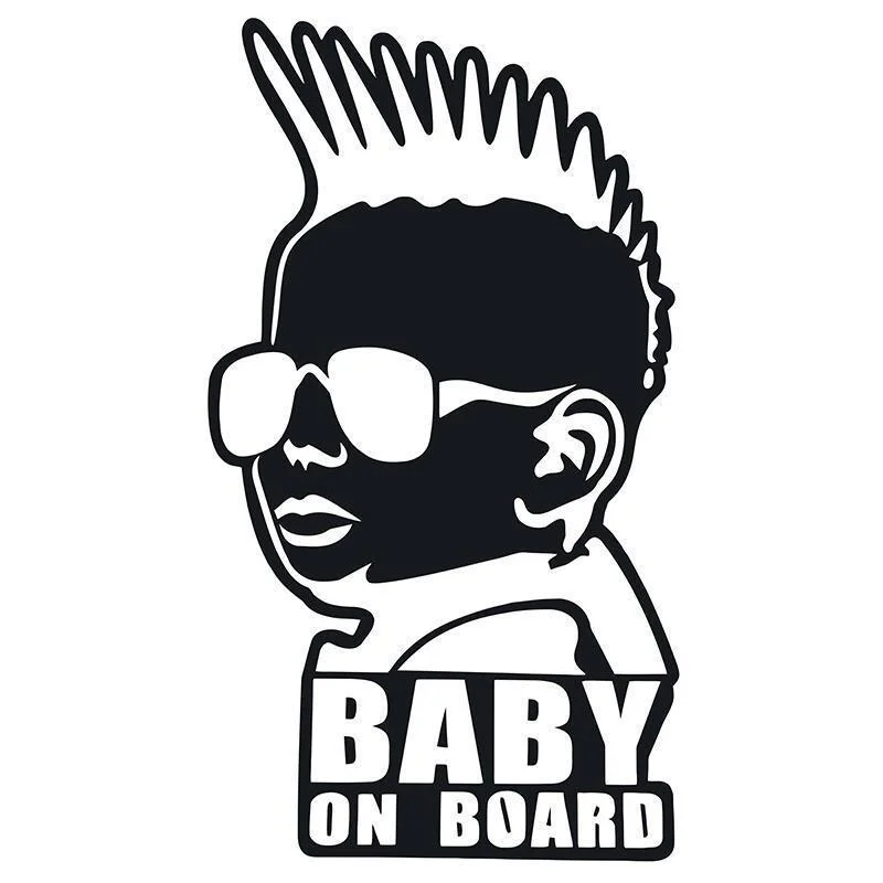Φωτογραφία προϊόντος: Αυτοκόλλητο Crazy Baby on board