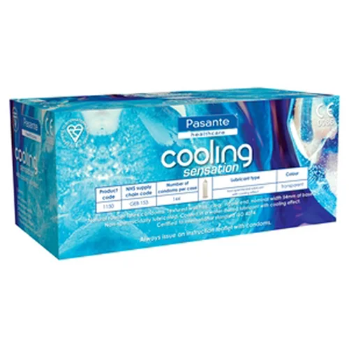 Φωτογραφία προϊόντος: Pasante Cooling Sensation Προφυλακτικά με Δροσερή Αίσθηση , 144 τμχ