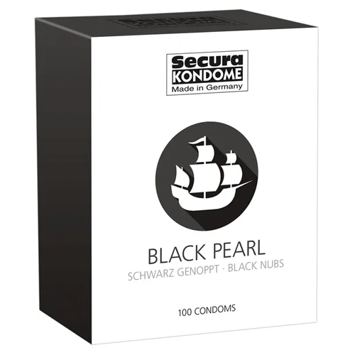 Φωτογραφία προϊόντος: Secura Black Pearl Condoms, 100τμχ