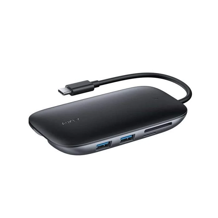 Φωτογραφία προϊόντος: Aukey CB-C71 Docking Station 8-In-1 USB-C Hub with 100W PD
