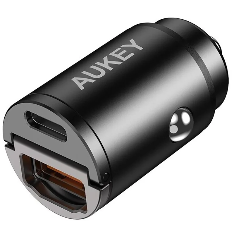 Φωτογραφία προϊόντος: Aukey CC-A3 Nano Series 30W 2-Port CarCharger