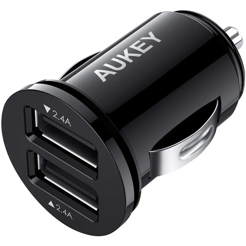 Φωτογραφία προϊόντος: Aukey CC-S1 Expedition Duo 24W Ultra Small 2-Port Car Charger