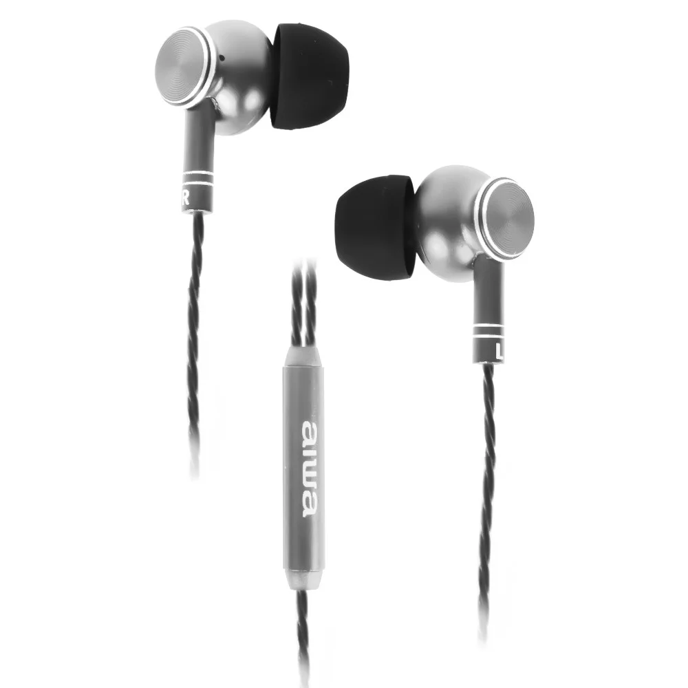 Φωτογραφία προϊόντος: Aiwa ESTM - 100TN Ακουστικά Titanium Gray