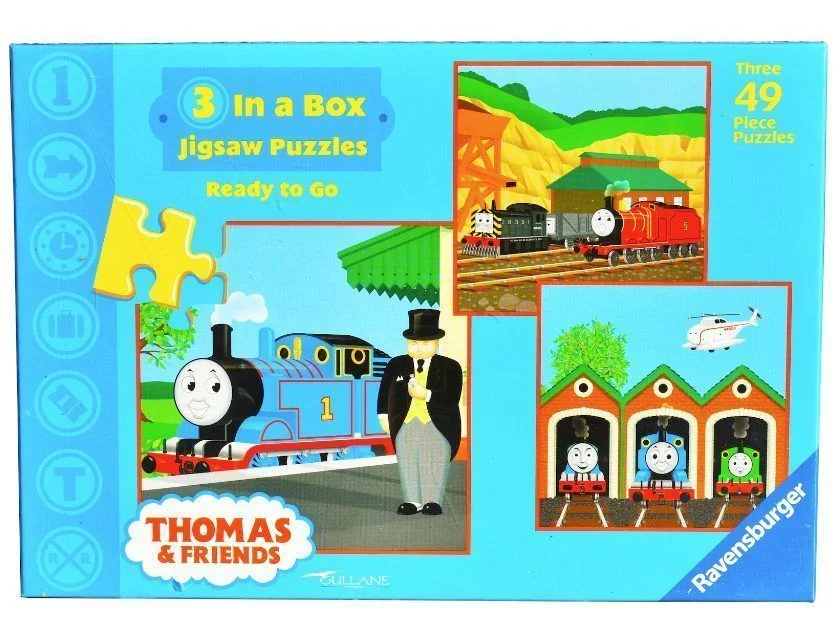 Φωτογραφία προϊόντος: Thomas and friends Παιδικά 3 puzzles των 49 κομματιών