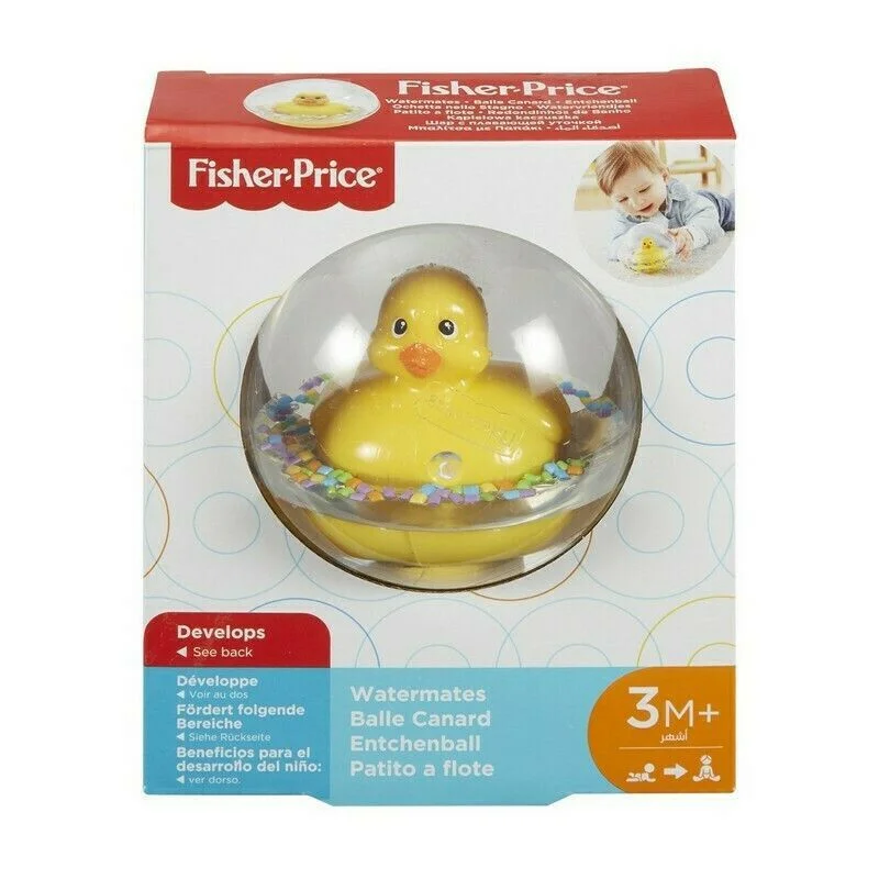 Φωτογραφία προϊόντος: Fisher Price Watermates Μπάλα Μπάνιου με Παπάκι Κίτρινο για 3+ Μηνών