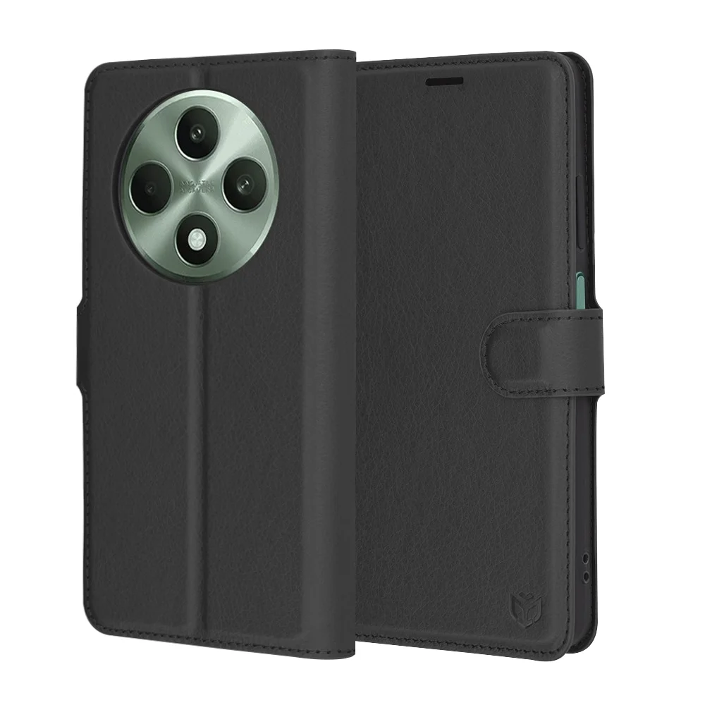 Φωτογραφία προϊόντος: Techsuit Leather Folio - θήκη για Oppo Reno12 F - Μαύρο