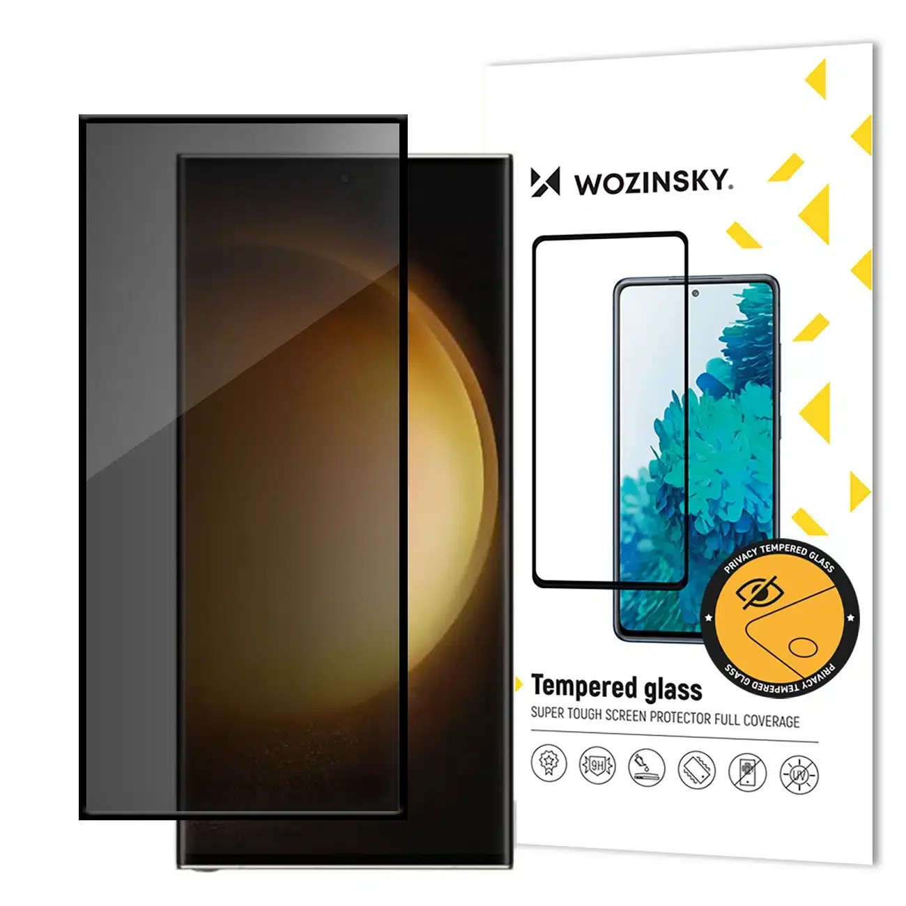 Φωτογραφία προϊόντος: Wozinksy Wozinsky Privacy Glass - τζαμάκι για Samsung Galaxy S24 Ultra - Διάφανο