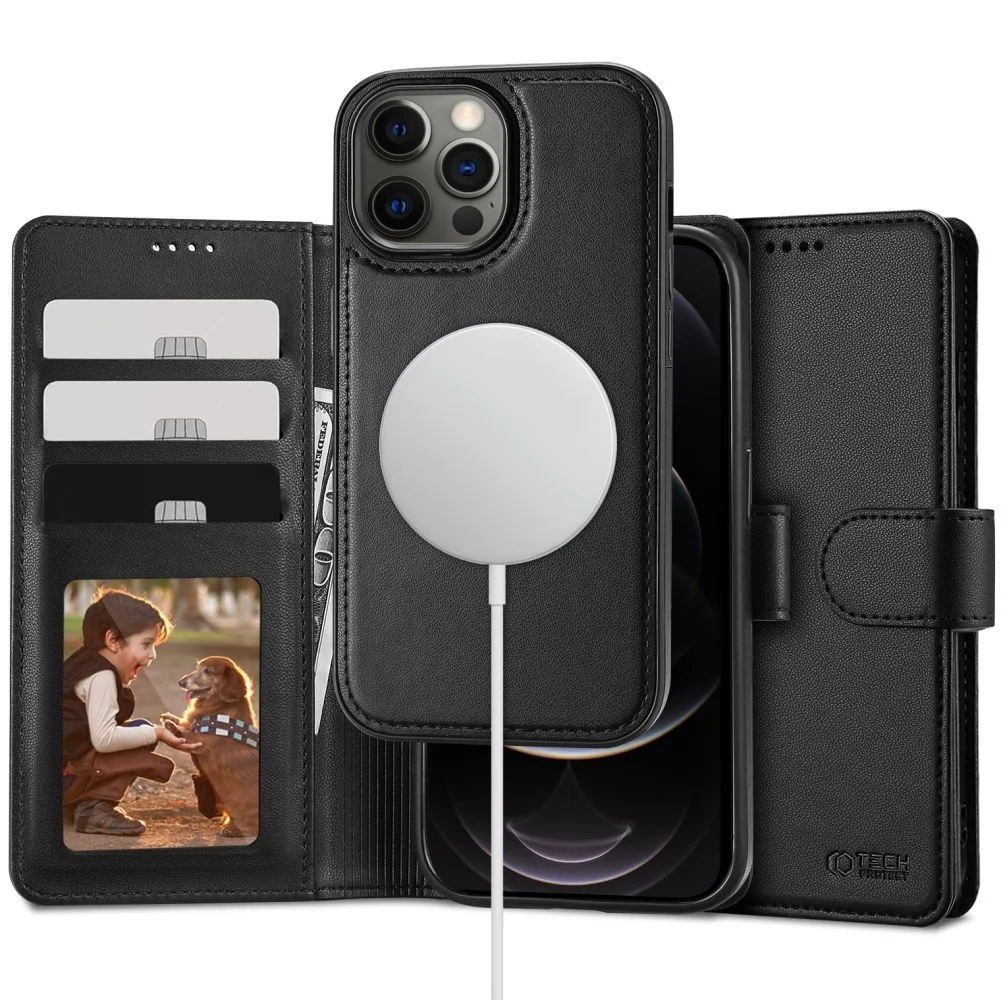 Φωτογραφία προϊόντος: TECH-PROTECT Wallet - θήκη για Apple iPhone 12 / Pro - Μαύρο
