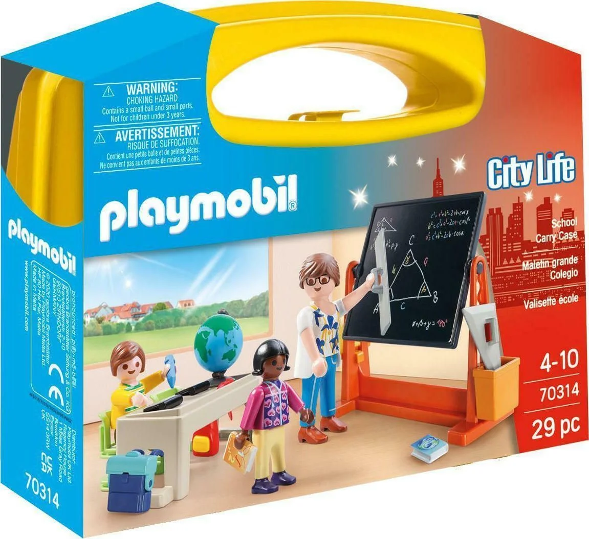 Φωτογραφία προϊόντος: Playmobil City Life: Maxi Βαλιτσάκι Σχολική Τάξη