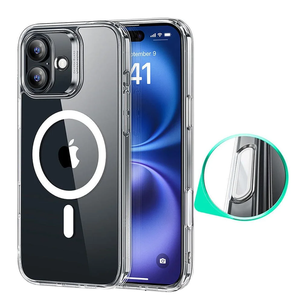 Φωτογραφία προϊόντος: ESR Classic Hybrid HaloLock - θήκη για Apple iPhone 16 - Διάφανο