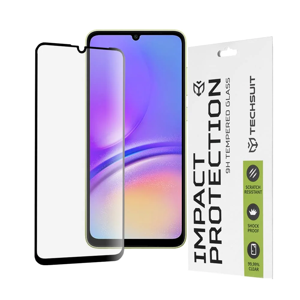 Φωτογραφία προϊόντος: Techsuit - 111D Full Cover / Full Glue Glass - Samsung Galaxy A05 / A05s - Black