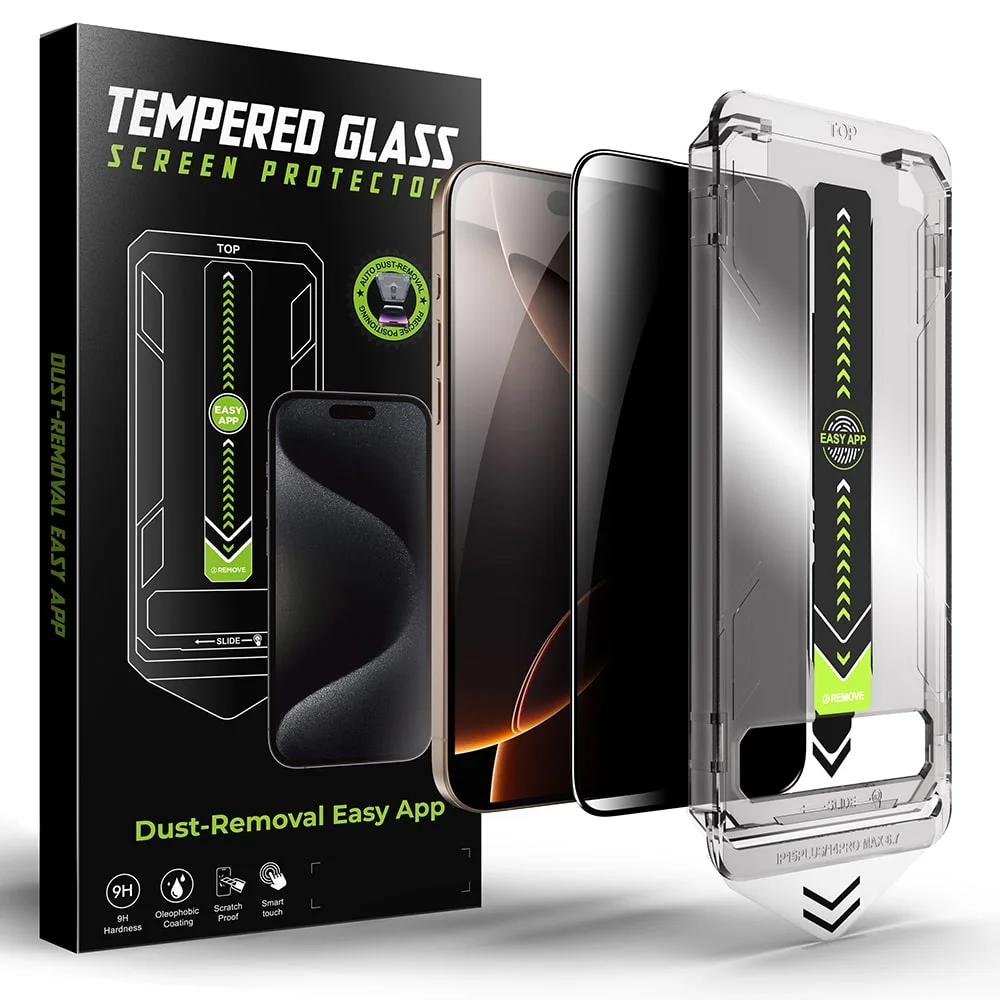 Φωτογραφία προϊόντος: Techsuit - TitanGlass FullCover - iPhone 14 Pro Max - Απόρρητο