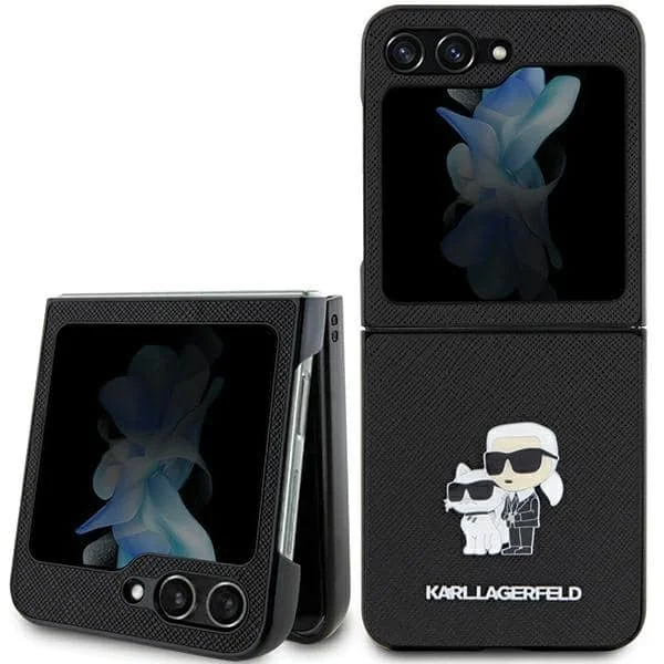 Φωτογραφία προϊόντος: Karl Lagerfeld Karl +amp; Choupette - Samsung Galaxy Z Flip5 - Μαύρο