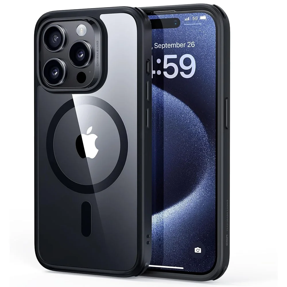 Φωτογραφία προϊόντος: ESR Classic Hybrid HaloLock - θήκη για Apple iPhone 15 Pro Max - Διάφανο