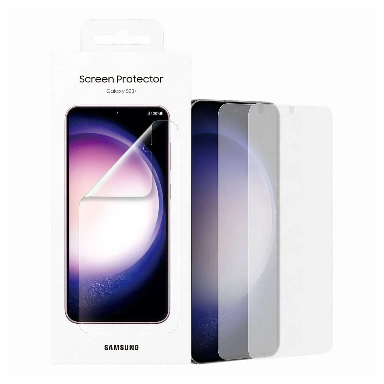 Φωτογραφία προϊόντος: Samsung Screen Protector 2x screen protector for Samsung Galaxy S23+ (EF-US916CTEGWW)