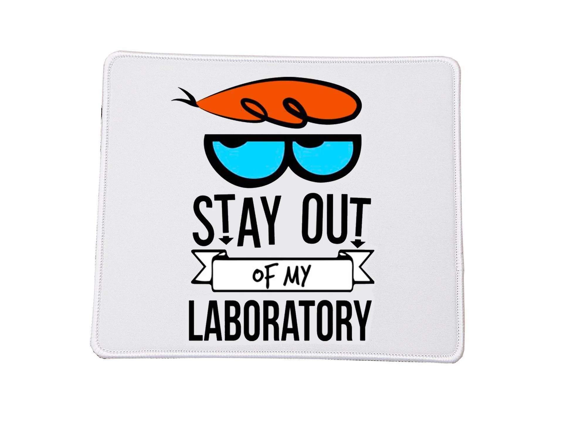 Φωτογραφία προϊόντος: Mousepad Dexter s laboratory no7 Βάση για το Ποντίκι Ορθογώνιο 23x20cm Ποιοτικού Υλικού Αντοχής