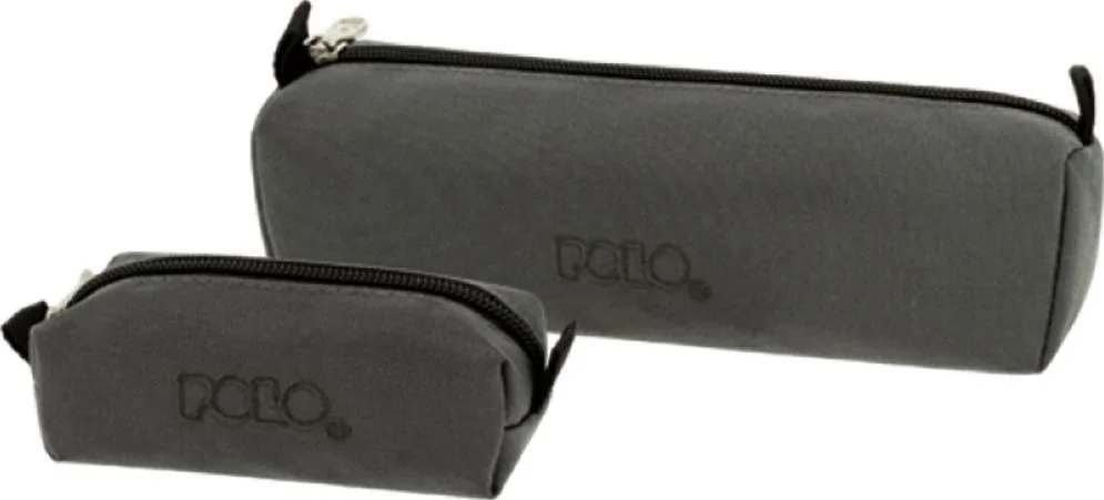 Φωτογραφία προϊόντος: Polo Original 600D Κασετίνα Βαρελάκι με 1 Θήκη Γκρι