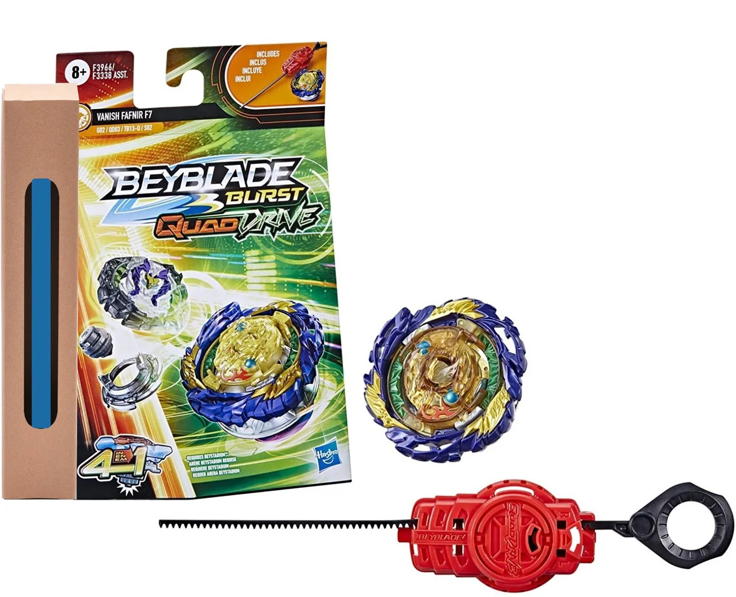 Φωτογραφία προϊόντος: Beyblade Σβούρες Burst Quad Drive Dual Pack Glided Balderov B7 Magma Roktavor και δώρο λαμπάδα