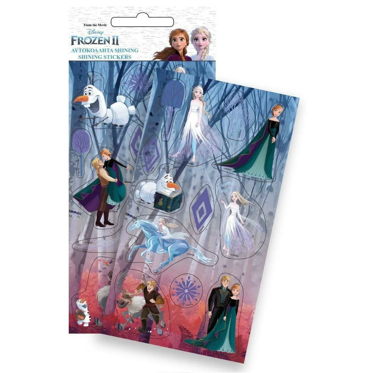 Φωτογραφία προϊόντος: Gim Αυτοκόλλητα 3D Shining Frozen 2 1 τμχ