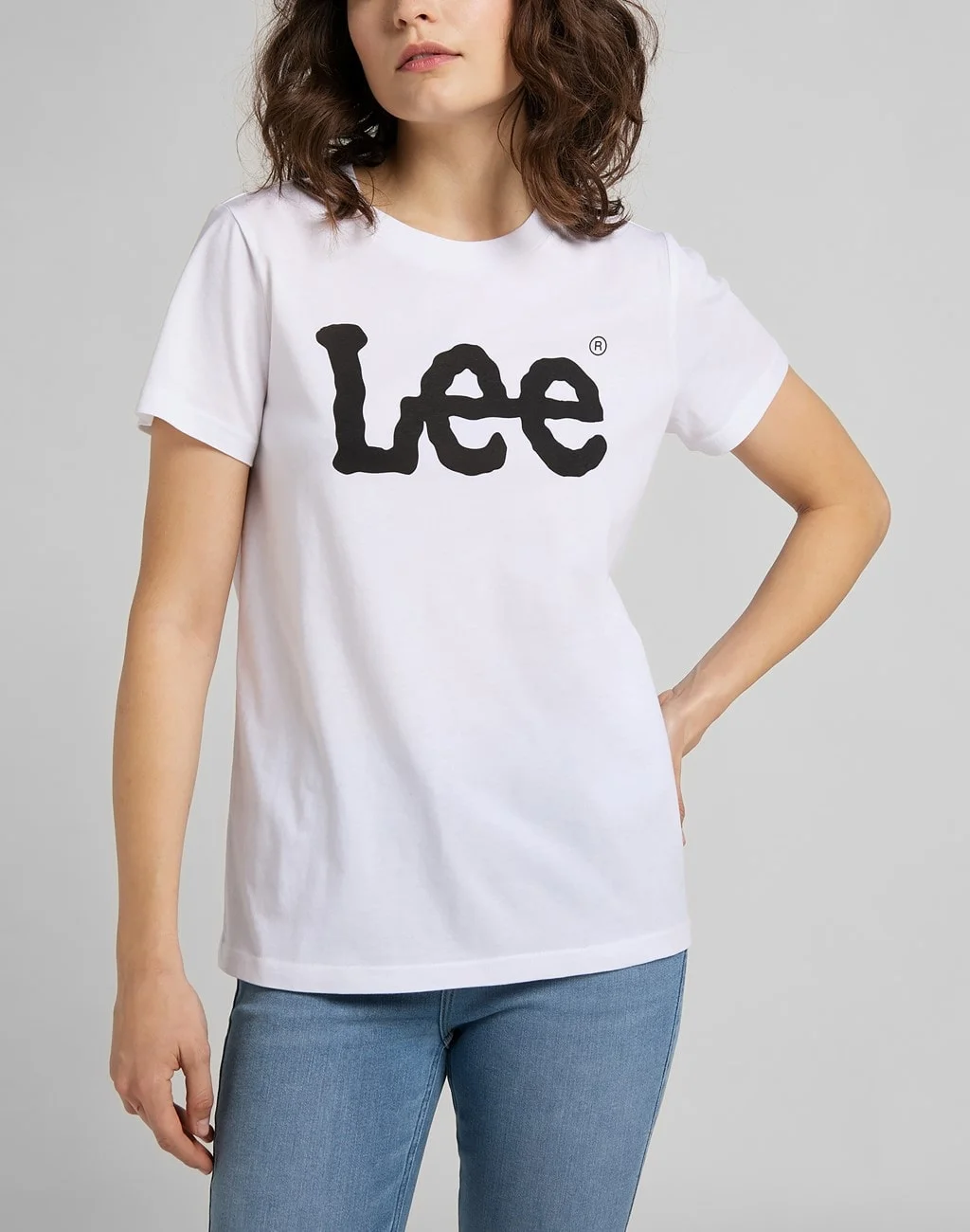 Φωτογραφία προϊόντος: ΓΥΝΑΙΚΕΙΟ T-SHIRT LEE LOGO TEE L42UER12 WHITE