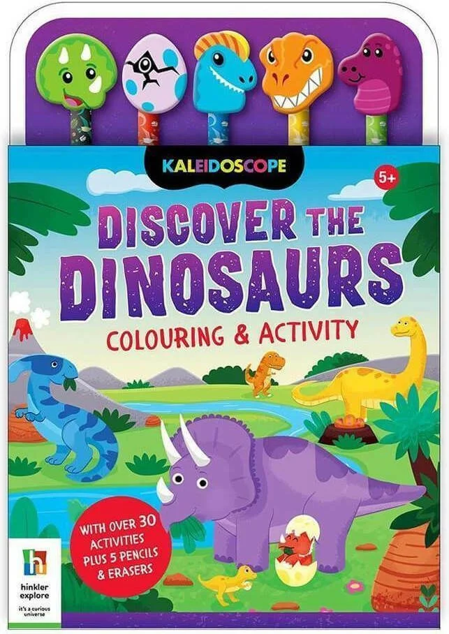 Φωτογραφία προϊόντος: Discover the Dinosaurs Colouring and Activity Set σημειωματάριο