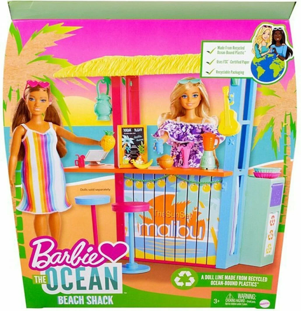 Φωτογραφία προϊόντος: Barbie Loves the Ocean Beach Shack Playset