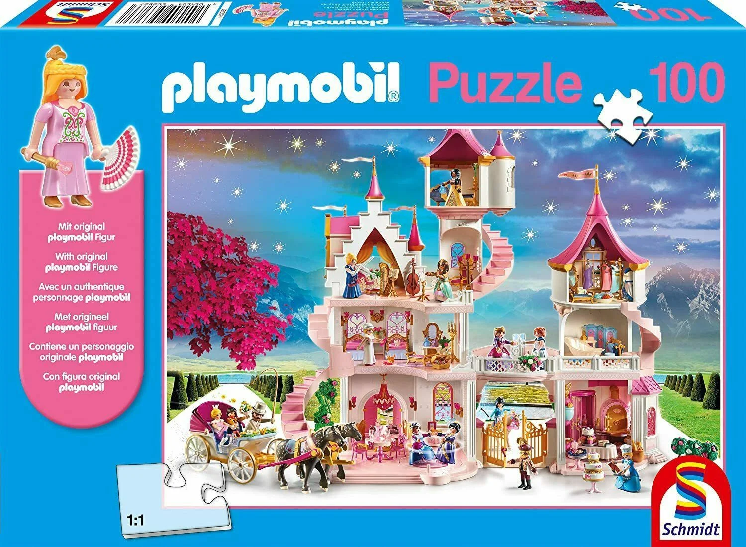 Φωτογραφία προϊόντος: Παιδικό Puzzle Playmobil Princess Castle 100pcs Πριγκίπισσες
