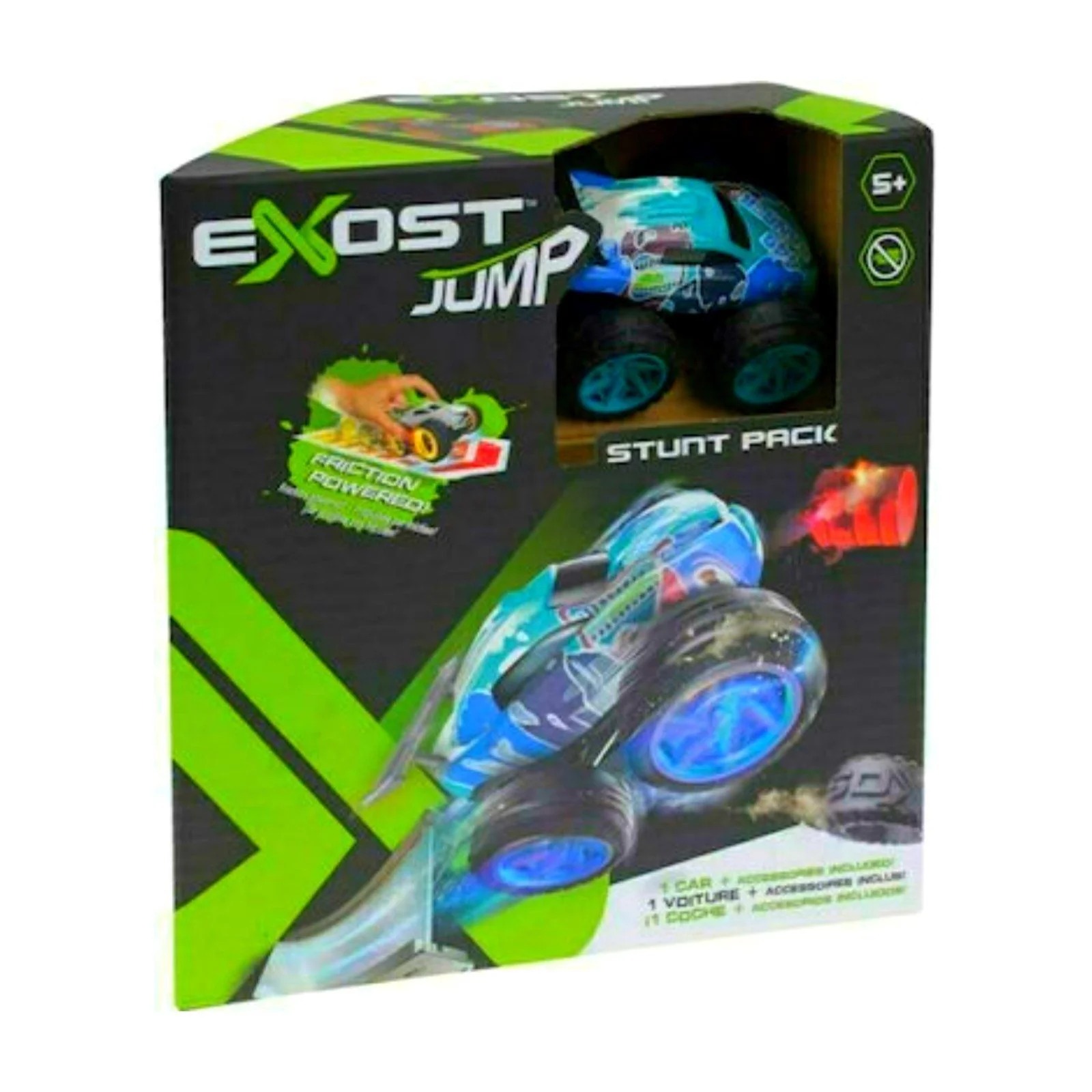 Φωτογραφία προϊόντος: Αυτοκινητάκι Exost Jump για 5+ Ετών Γαλάζιο μπλε stunt pacik