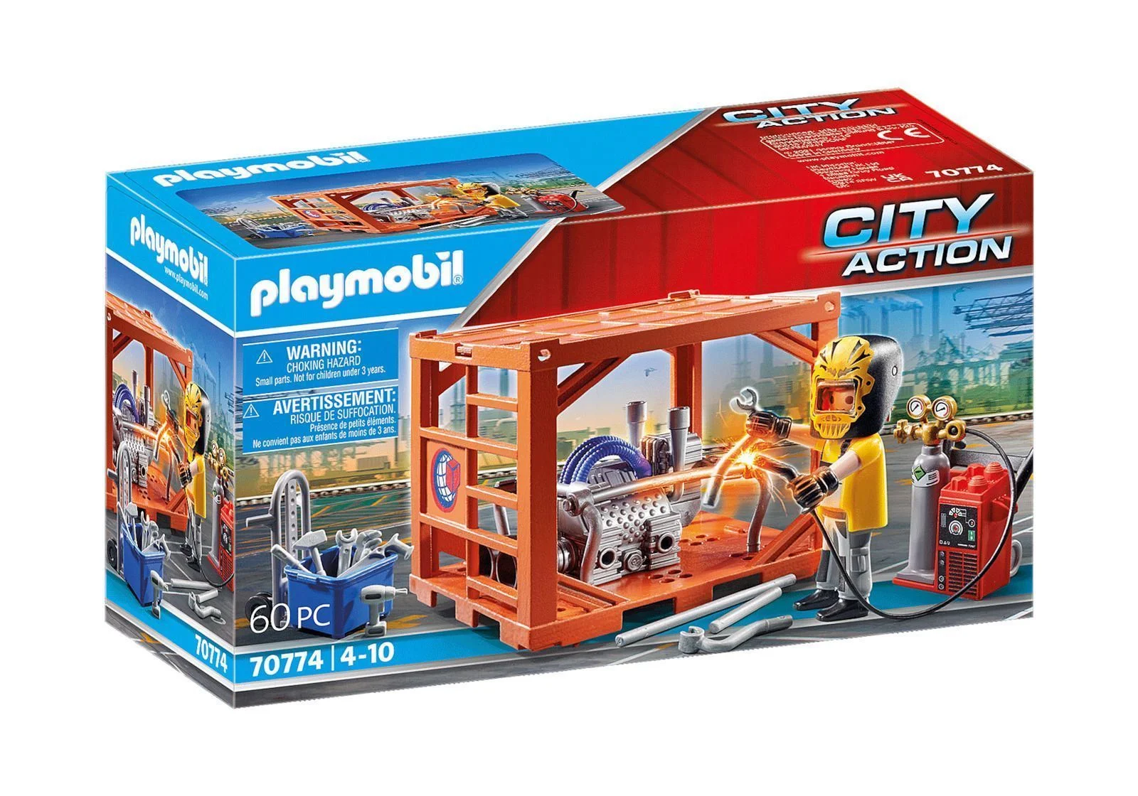 Φωτογραφία προϊόντος: Playmobil City Action: Κατασκευαστής Container