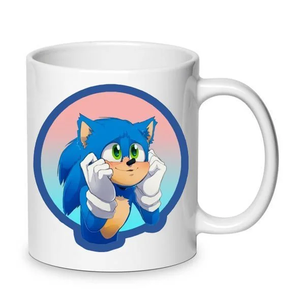 Φωτογραφία προϊόντος: Sonic mug Σόνικ κούπα no7 330ml κεραμική
