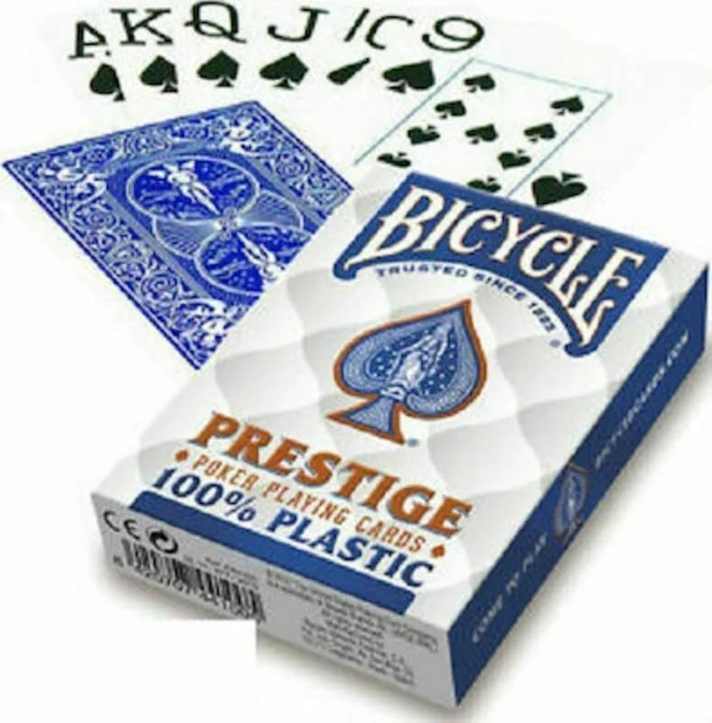 Φωτογραφία προϊόντος: Bicycle Prestige Rider Back Standard Τράπουλα Πλαστική Μπλε