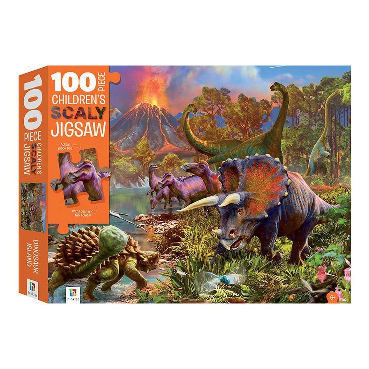 Φωτογραφία προϊόντος: Dinosaur Island 100pcs Puzzle Δεινόσαυροι Παζλ Φολιδωτό 100 κομμάτια