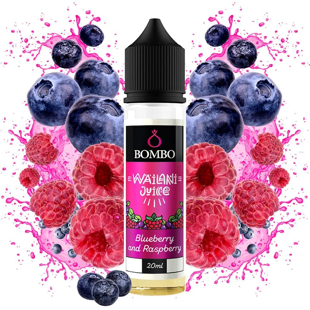 Φωτογραφία προϊόντος: Bombo Wailani Juice Flavor Shot Blueberry and Raspberry 20ml/60ml