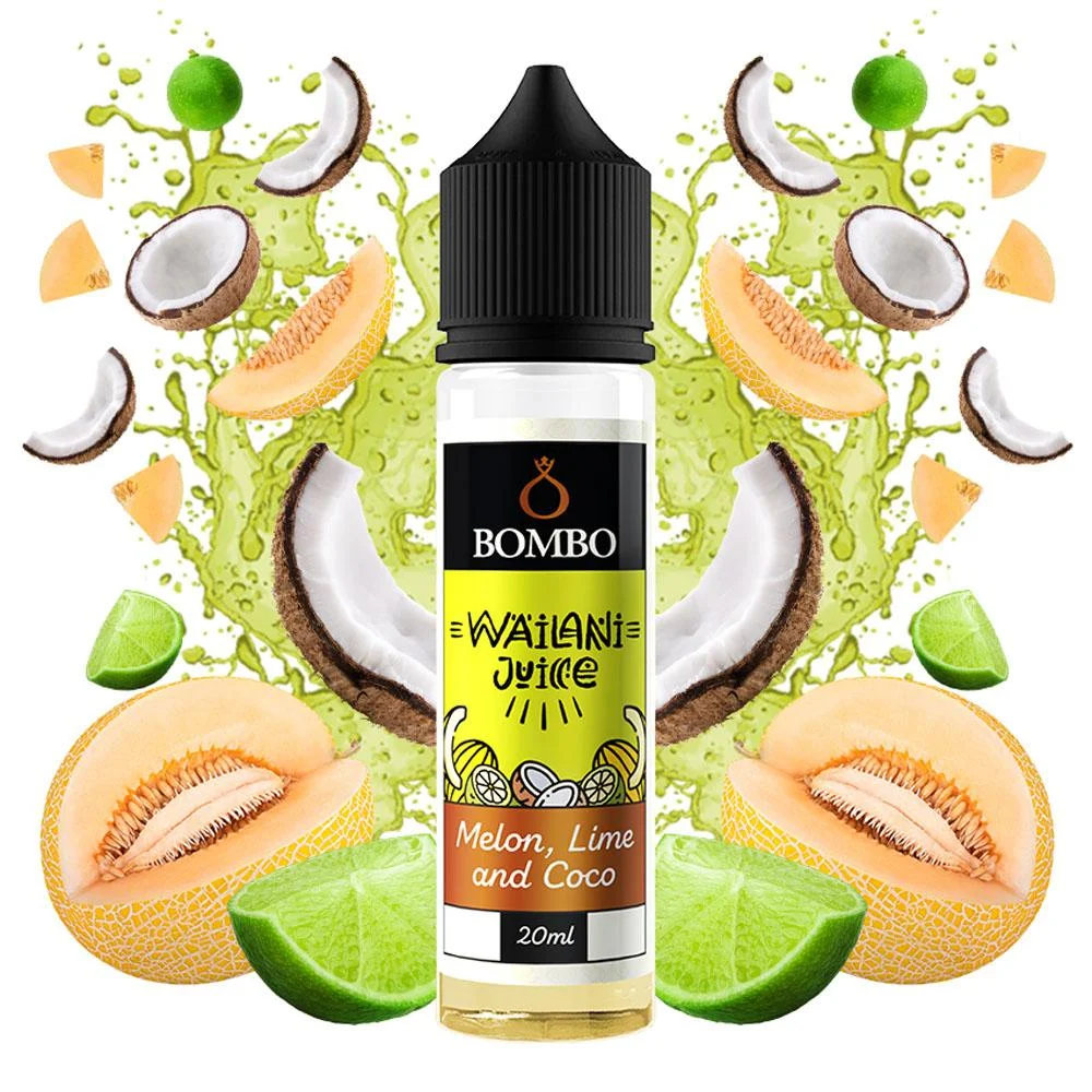Φωτογραφία προϊόντος: Bombo Wailani Juice Flavor Shot Melon Lime and Coco 20ml/60ml