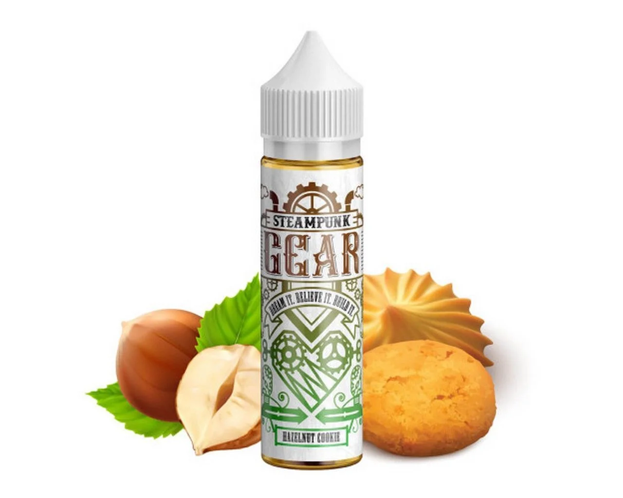 Φωτογραφία προϊόντος: Steampunk Gear Flavor Shots Hazelnut Cookie 20ml/60ml
