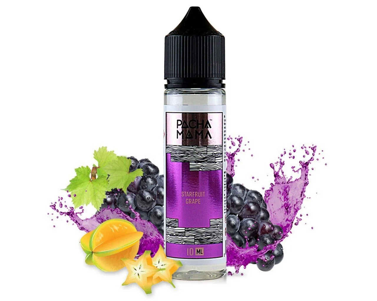 Φωτογραφία προϊόντος: Pacha Mama Flavor Shot Starfruit Grape 10ml/60ml