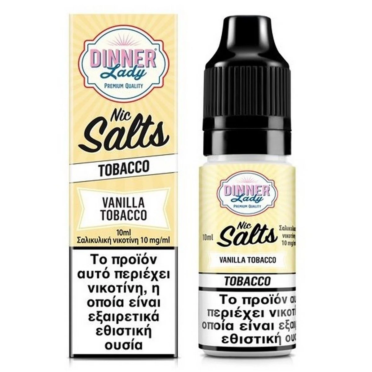 Φωτογραφία προϊόντος: Dinner Lady Salt Vanilla Tobacco 10ml