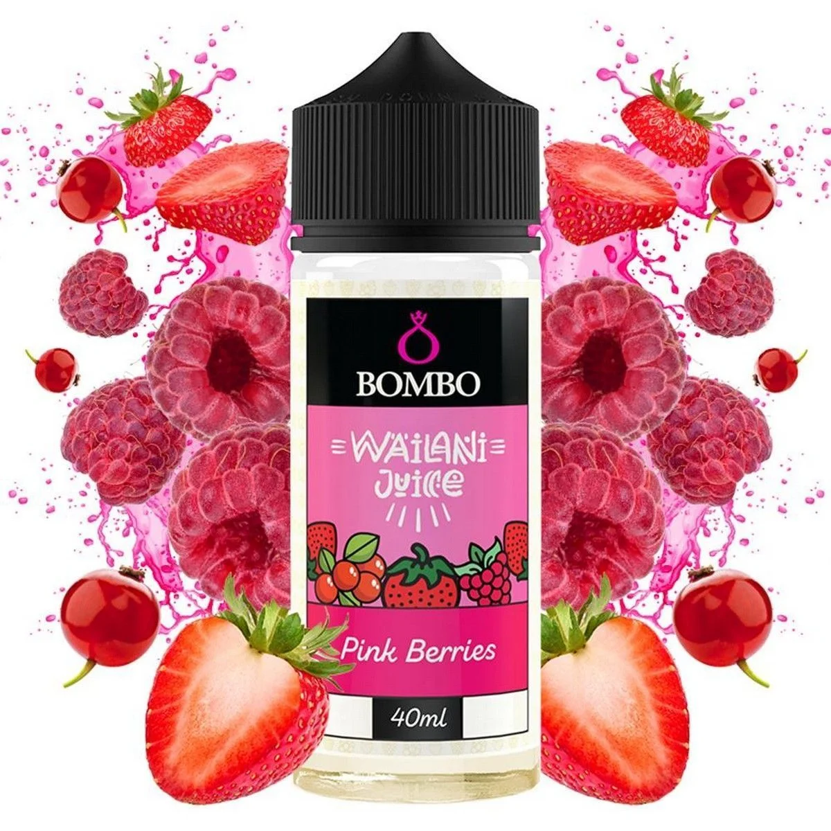 Φωτογραφία προϊόντος: Bombo Wailani Juice Flavor Shot Pink Berries 40ml/120ml