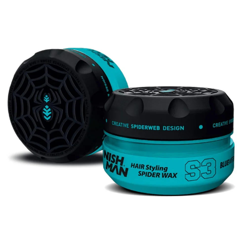 Φωτογραφία προϊόντος: Nishman Κερί Μαλλιών Nisman Hair Styling Spider Wax S3 Blueweb 150ml