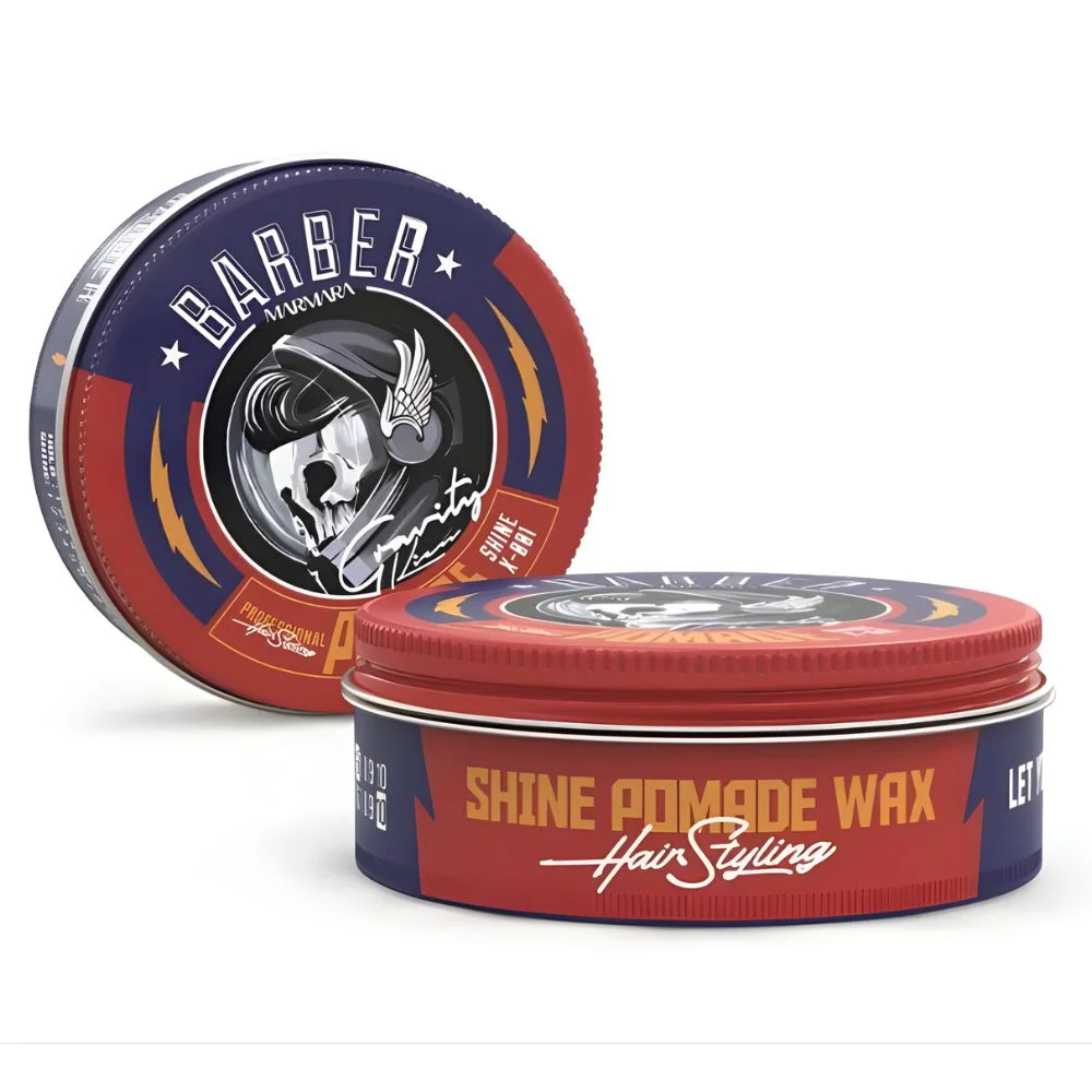 Φωτογραφία προϊόντος: Πομάδα Μαλλιών Barber Marmara Hair Styling Shine Pomade Wax 100ml