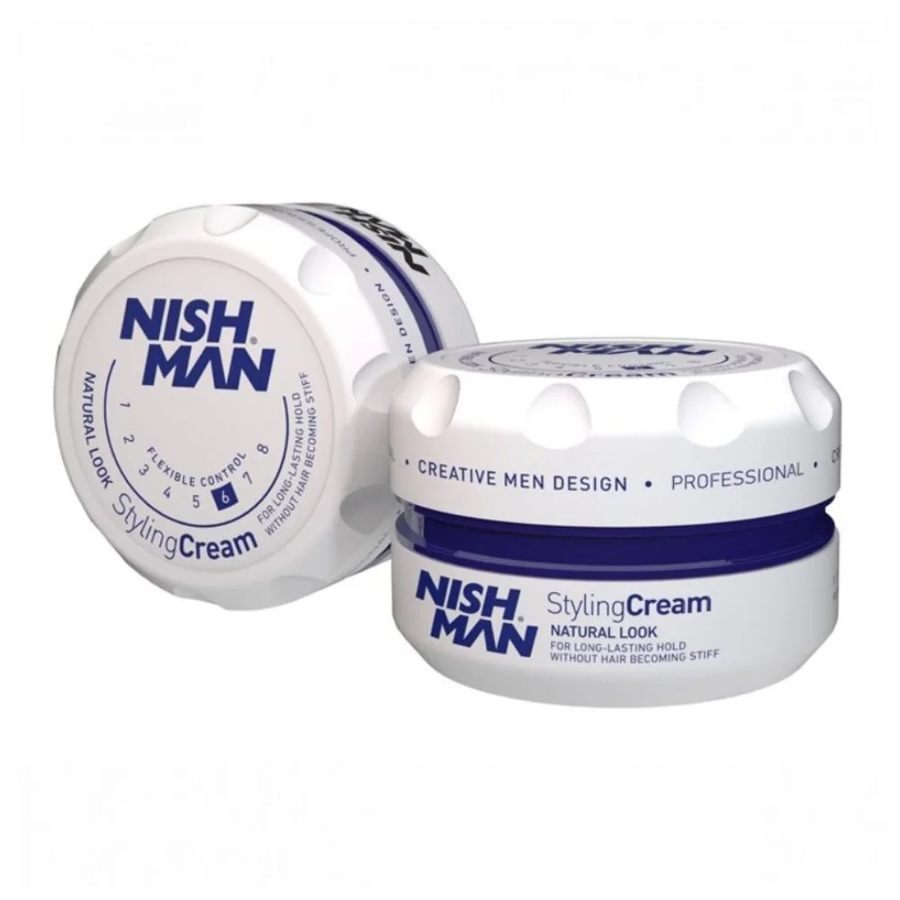 Φωτογραφία προϊόντος: Κρέμα Styling Μαλλιών Nishman Styling Cream Natural Look Flexible Control