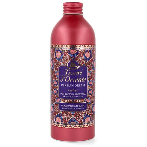 Φωτογραφία προϊόντος: Tesori d’Oriente Bath Cream Persian Dream Ρόδι + Κόκκινο Τσάι 500 ml