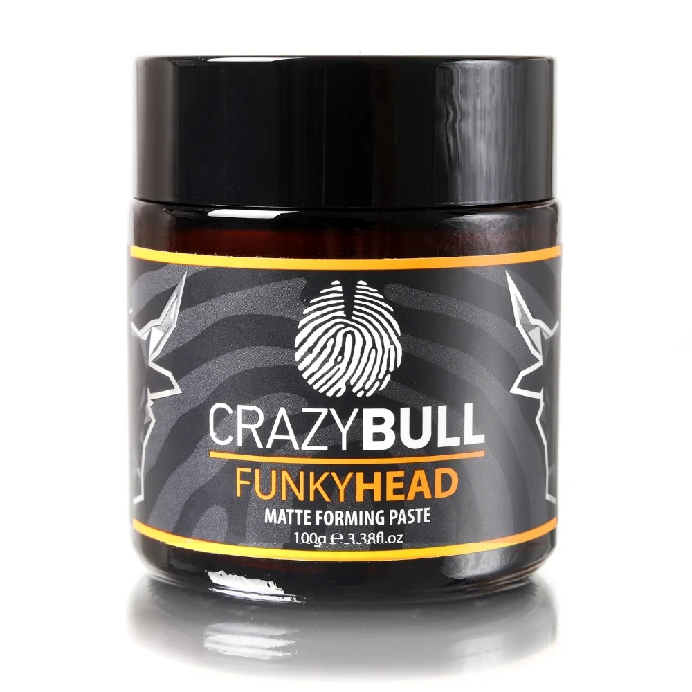 Φωτογραφία προϊόντος: Πάστα Styling Μαλλιών Crazy Bull Matte Forming Paste Funky Head 100ml