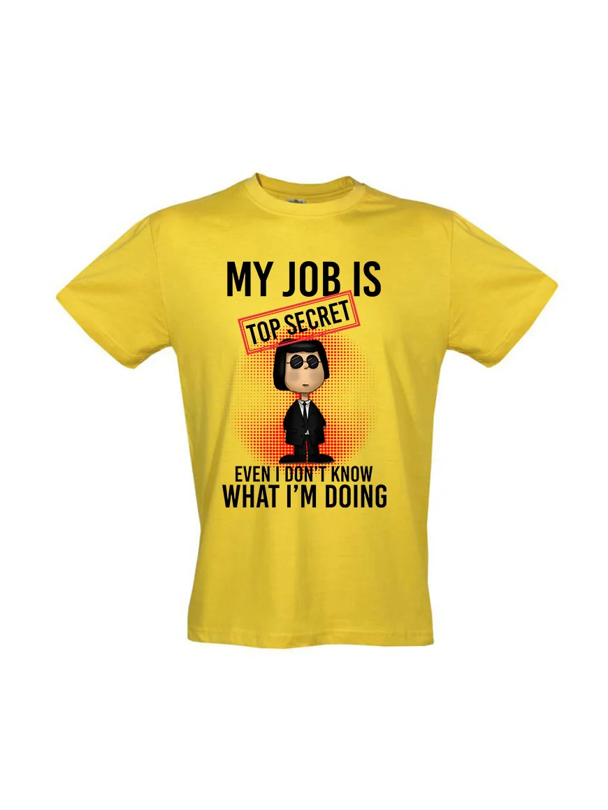 Φωτογραφία προϊόντος: My Job is T-shirt 302 YELLOW