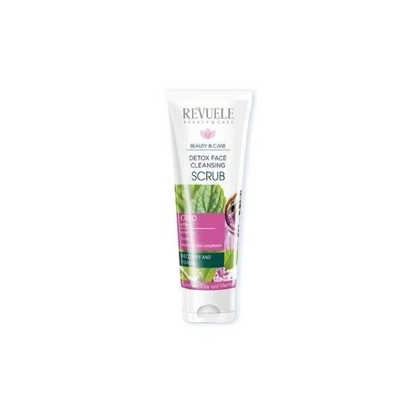 Φωτογραφία προϊόντος: Revuele Detox Face Cleansing Scrub Απολεπιστικό με Πηλό και Έλαιο Μέντας 80ml