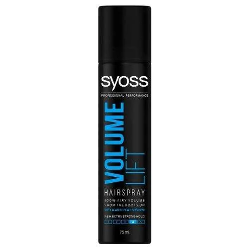 Φωτογραφία προϊόντος: Syoss Spray Λακ 4άρα Volume Lift για πυκνότητα + όγκο Δυνατό κράτημα 4 Travel Size 75ml