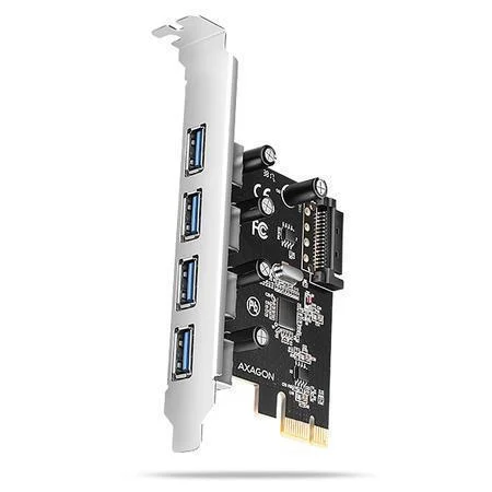 Φωτογραφία προϊόντος: Axagon PCEU-430RS PCIe Card with USB 5Gbps Ports (8595247908582)