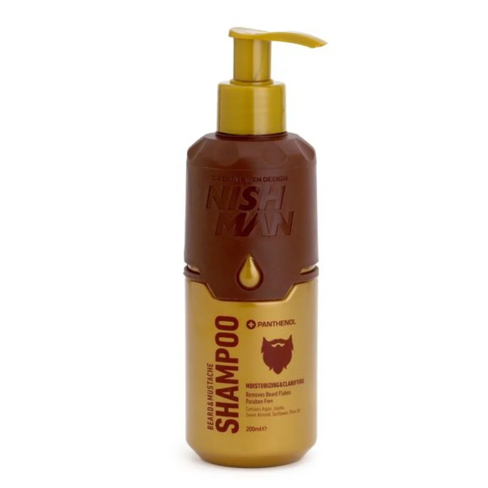 Φωτογραφία προϊόντος: Σαμπουάν Γενειάδας Shampoo Beard & Mustache Nishman 200ml