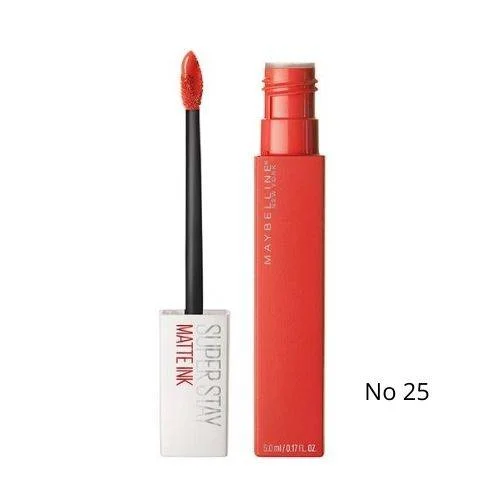 Φωτογραφία προϊόντος: Maybelline Superstay Matte Ink Liquid Lipstick Κραγιόν 5ml Νο 25 Heroine