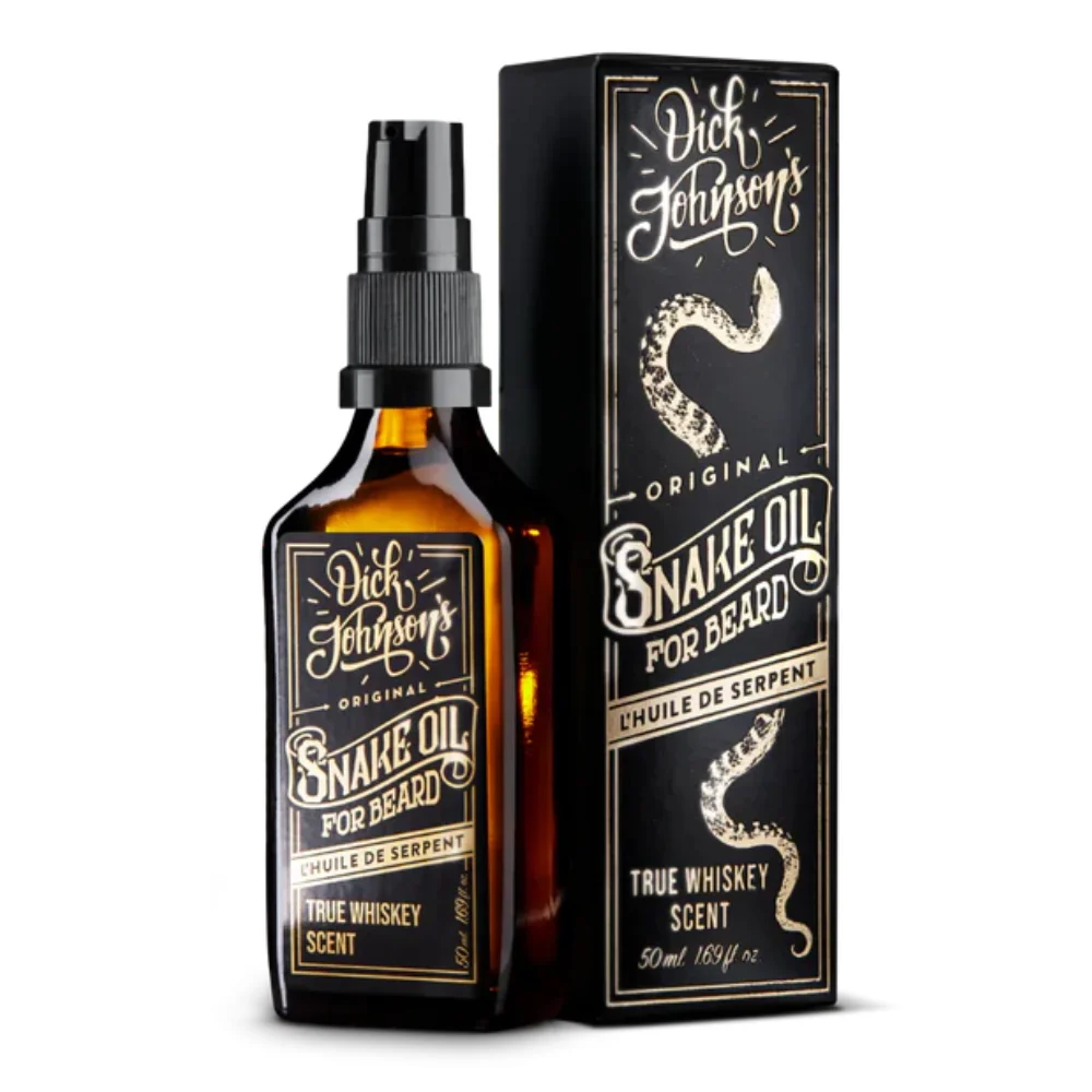 Φωτογραφία προϊόντος: Λάδι Γενειάδας Dick Johnson Beard Snake Oil True Whiskey Scent 50ml